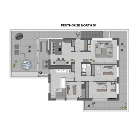 Apartamento Going Triple A North *