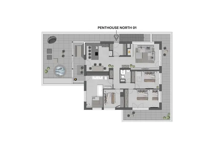 Appartement Going Triple A North *